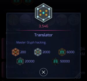 Tranlator medaljer